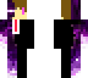 half enderman in suit