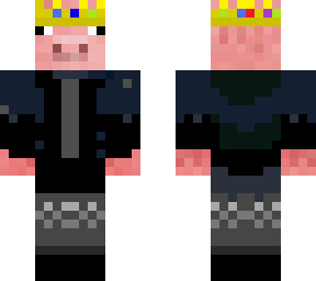leather jacket technoblade !!