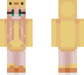 matching blonde duck skin (girl)