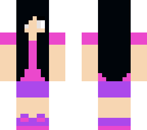 me as herobrine girl