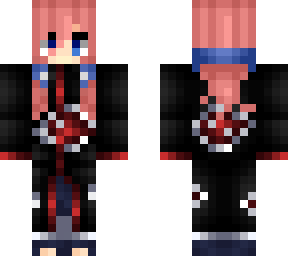 Nakano Miku Akatsuki Minecraft Skin