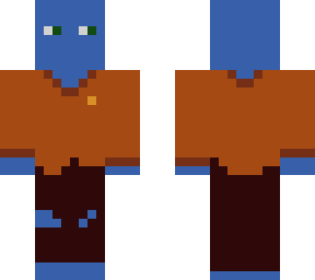orange and blue