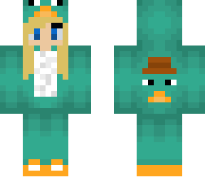 perry the platypus onesie 2