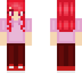 pink and red
