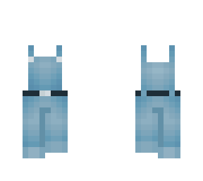 plain overalls