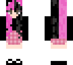 planetkat skin pink split dye (updated)