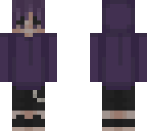 purple hair - sweatshirt