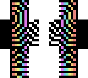 rainbow skin
