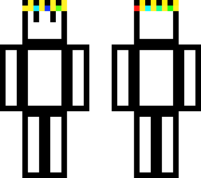 random skin with crown