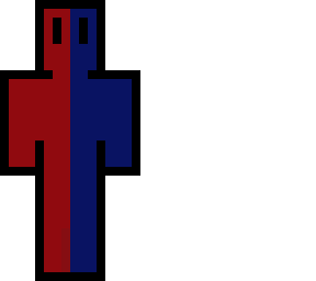 red blue