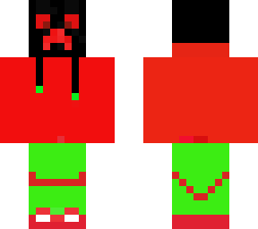 red hoddie