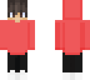 red hoodie boy