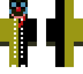 scary clown with a mask