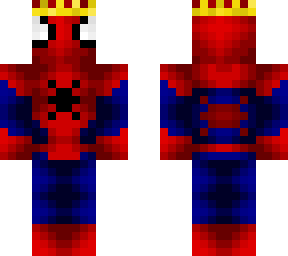spiderman with crown