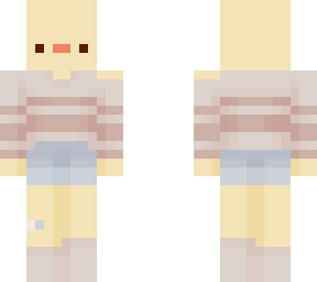 striped sweater ducky