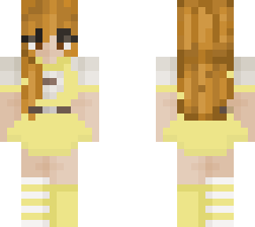 yellow maid thingy?? idk