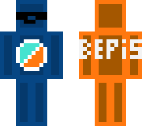 bepis man but orange on back