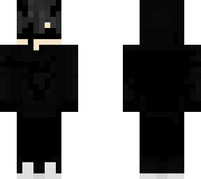black/white demon emo