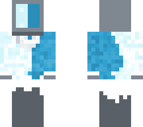blue and black computer