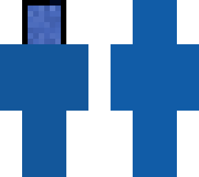 blue man