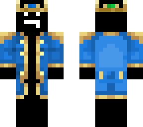 blue orzen the king of minecraft lol