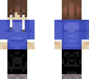 boy with brown hair in hoodie