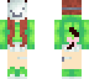 brown hair cat girl dream mask
