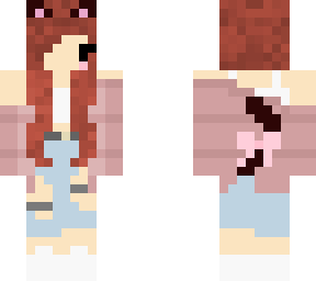 brown hair cat summer outfit