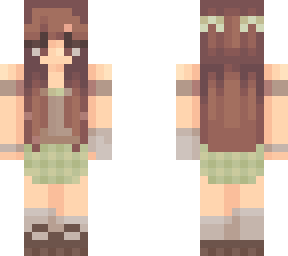 fairy with brown hair
