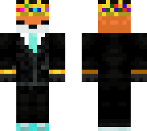 fox with a crown