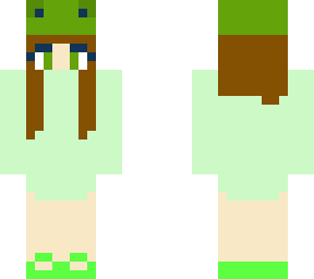 frog  girl