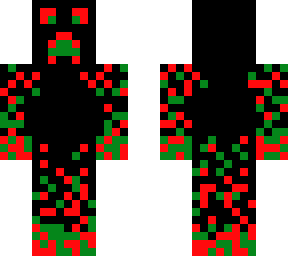 green and red creeper