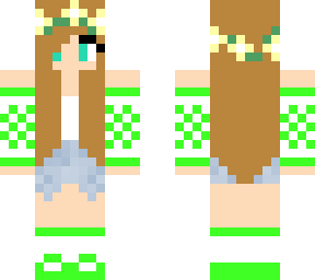 green girl