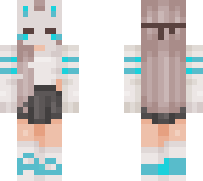 kitsune (teal)