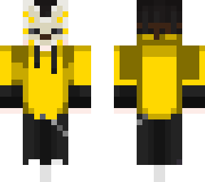 kitsune masked boy gold