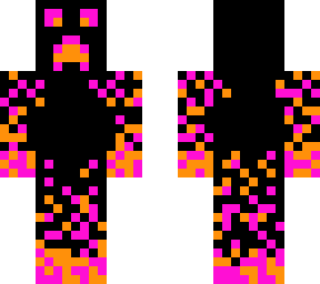orange and pink creeper