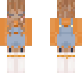 orange overalls