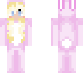 pink bunny onesie