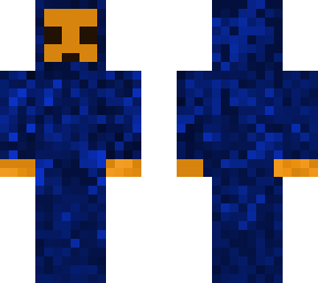 pumpkin blue crying obsidian robe