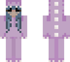 purple dino onesie