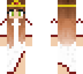 queen with green eyes