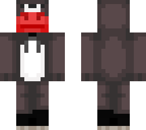 red bear skin