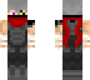 red scaarf ninja