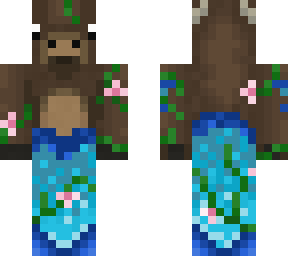 seamoose with flowers