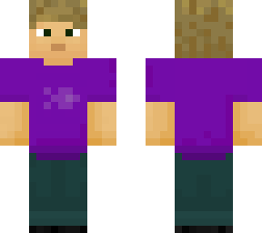 shaded purple shirt