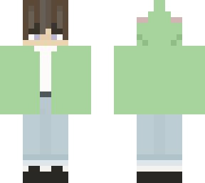soft boy with frog hoodie