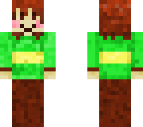 somewhat accurate chara undertale skin