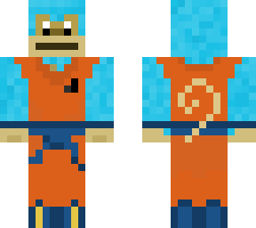 super saiyan blue monke