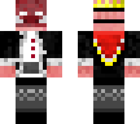 techno mask skin with crown