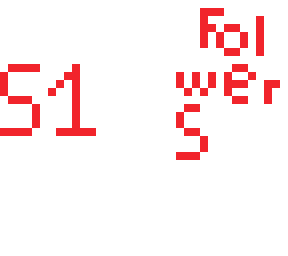 thx for 50 folowers
